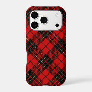 Brodie tartan red black plaid