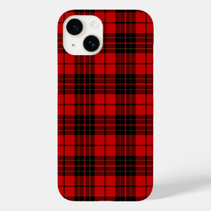 Brodie tartan red black plaid Case-Mate iPhone 14 case