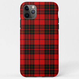 Brodie tartan red black plaid iPhone 11 pro max case