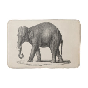 Brodtmann Elephant Sketch Bath Mat