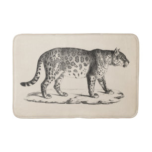 Brodtmann Leopard Sketch Bath Mat