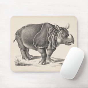 Brodtmann Rhinoceros Sketch Mouse Pad