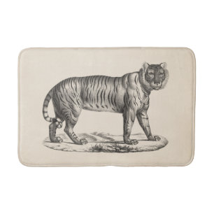 Brodtmann Tiger Sketch Bath Mat