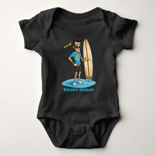 Brody Ocean Wavecrest Baby Bodysuit