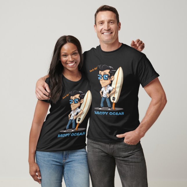 Brody Ocean Wavecrest T-Shirt (Unisex)