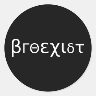 Broexist Classic Round Sticker