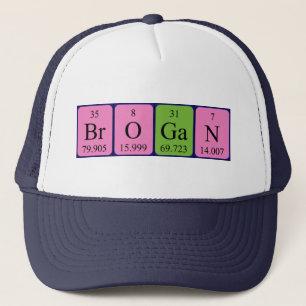 Brogan periodic table name hat