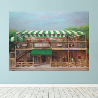 Brogen's South, Saint Simons Island - Canvas Print