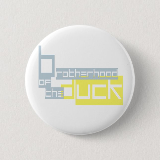 Brohood Button/Pin 2 Inch Round Button (Front)