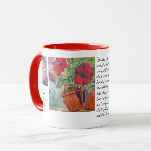 Broken 4 PAK Painting / Artist Larry Lerew Mug