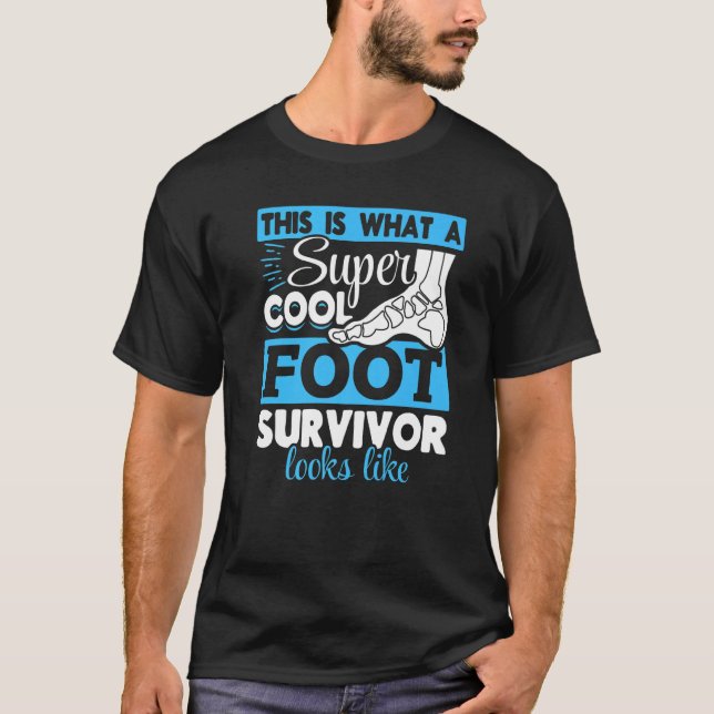 Broken Ankle Operation Foot Surgery   T-Shirt (Front)