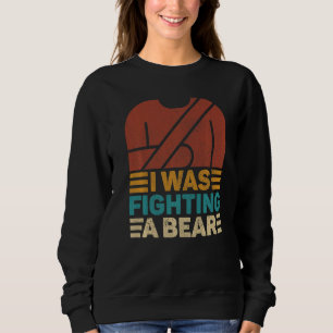 Broken Arm Hand Wrist Elbow Injury Surgery Get Wel Sweatshirt