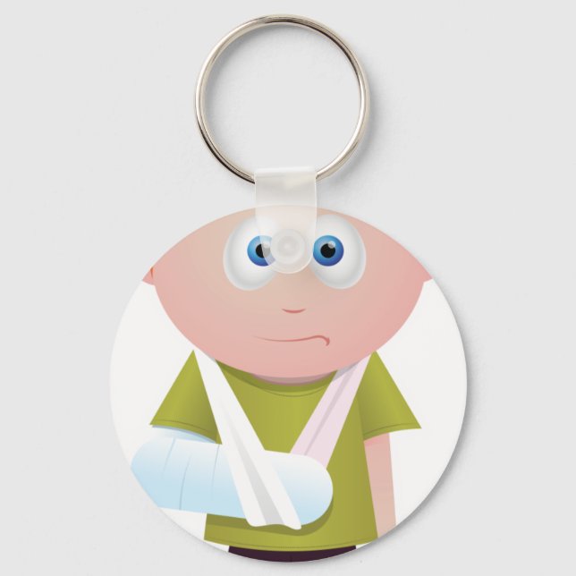 Broken Arm Keychain (Front)