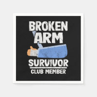 Broken Arm Survivor Club Member Get Well Gift