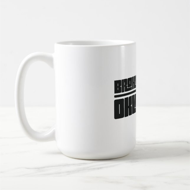 Broken Arrow - Oklahoma Coffee Mug (Left)