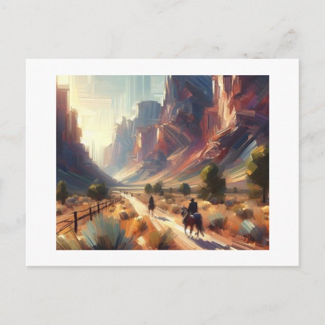 Broken Arrow Trail Arizona,  Postcard (Front)