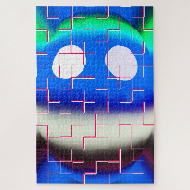 Broken art jigsaw puzzle (Vertical)