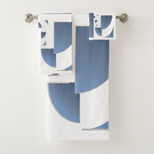broken bluestone brick bath towel set (Insitu)