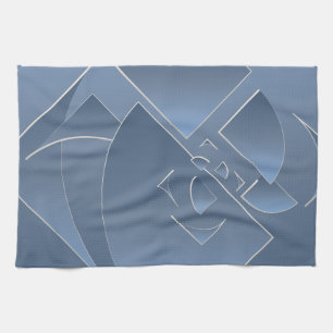 broken bluestone brick kitchen towel