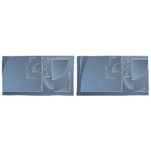 broken bluestone brick pillowcase