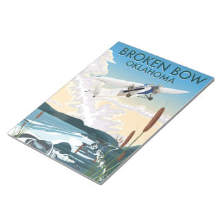 Broken Bow Oklahoma Notepad