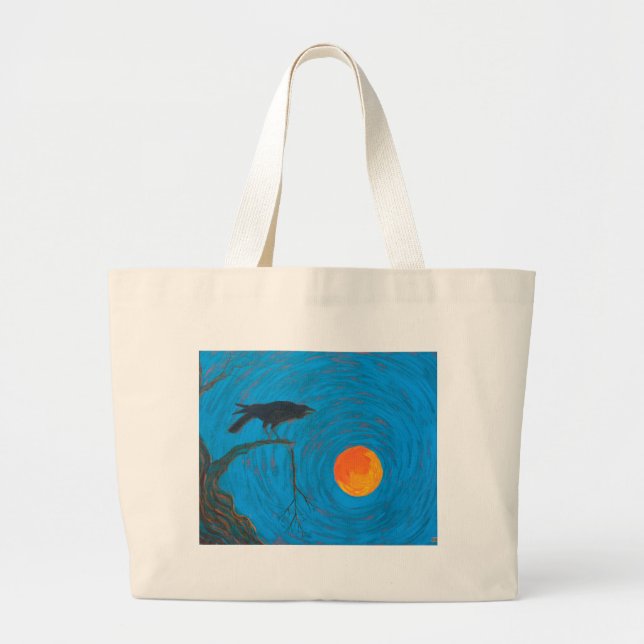 Broken Branch Large Tote Bag (Front)