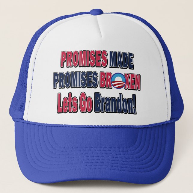 Broken-Brandon Trucker Hat (Front)