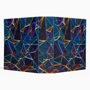 Broken Bubbles  3 Ring Binder