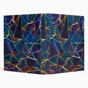 Broken Bubbles  3 Ring Binder