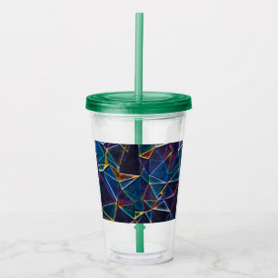 Broken Bubbles  Acrylic Tumbler