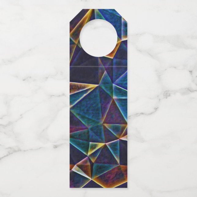 Broken Bubbles  Bottle Tag (Front)