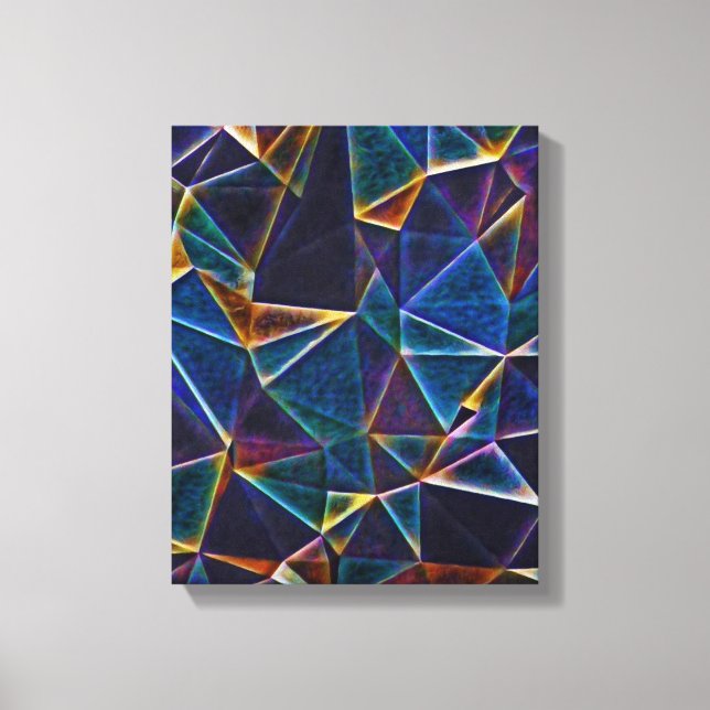 Broken Bubbles  Canvas Print (Front)