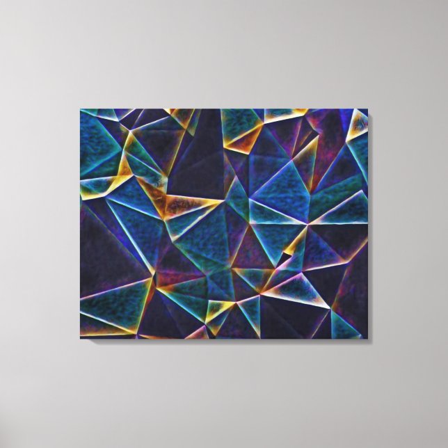 Broken Bubbles  Canvas Print (Front)