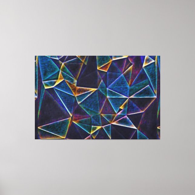 Broken Bubbles  Canvas Print (Front)
