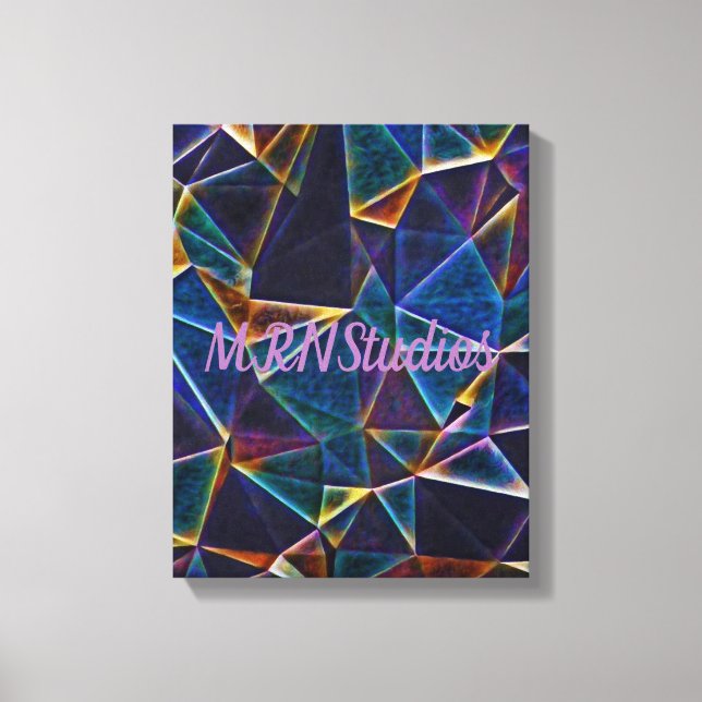 Broken Bubbles  Canvas Print (Front)