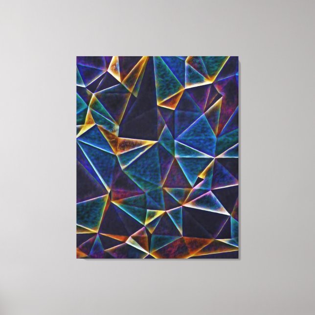 Broken Bubbles  Canvas Print (Front)