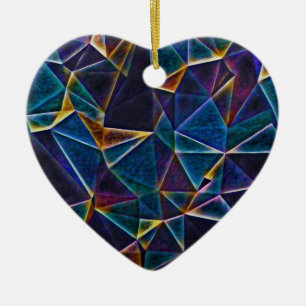 Broken Bubbles  Ceramic Ornament