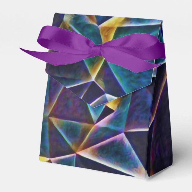 Broken Bubbles  Favor Box (Front Side)