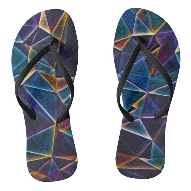 Broken Bubbles  Flip Flops (Footbed)