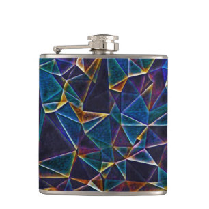 Broken Bubbles  Hip Flask