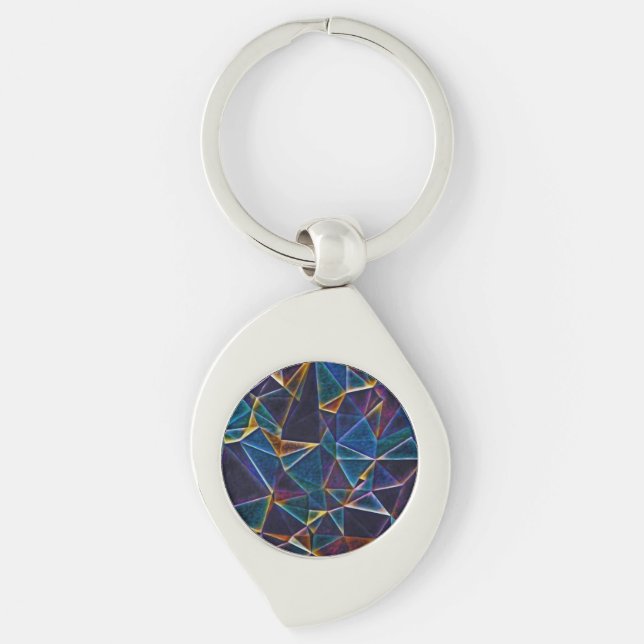 Broken Bubbles  Keychain (Front)