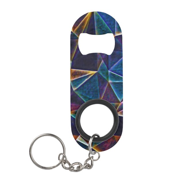 Broken Bubbles  Keychain Bottle Opener (Front)