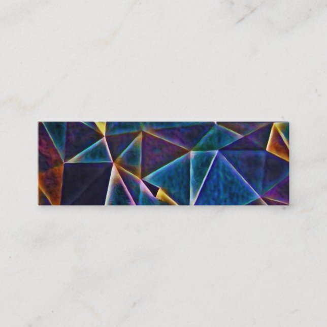 Broken Bubbles  Mini Business Card (Front)