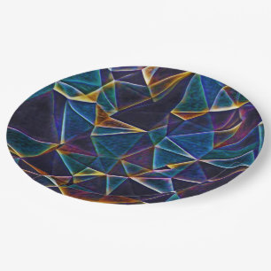 Broken Bubbles  Paper Plate