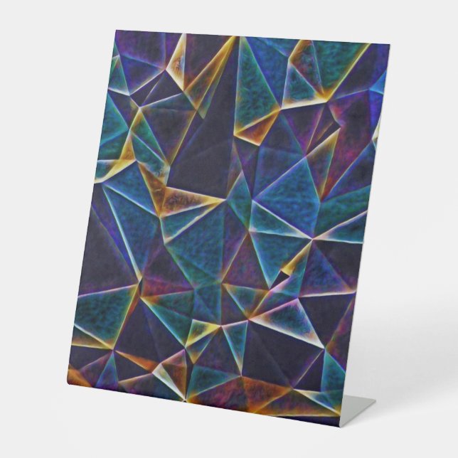 Broken Bubbles  Pedestal Sign (Front)