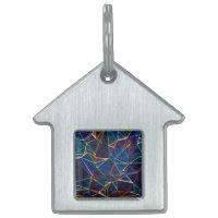 Broken Bubbles  Pet ID Tag