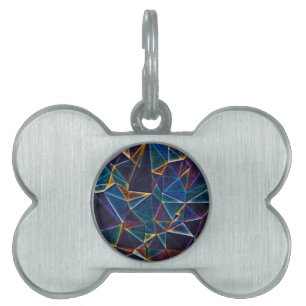 Broken Bubbles  Pet ID Tag