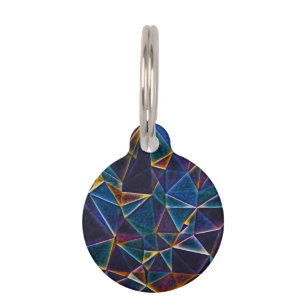 Broken Bubbles Pet Tag