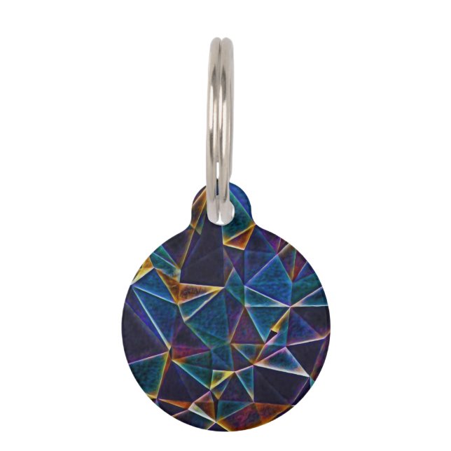 Broken Bubbles  Pet Tag (Front)