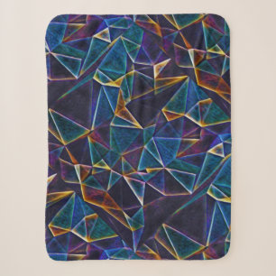 Broken Bubbles Sherpa Blanket